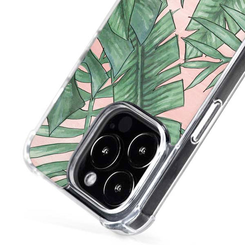 Spring Palm Leaves iPhone 16 Pro MagSafe Case